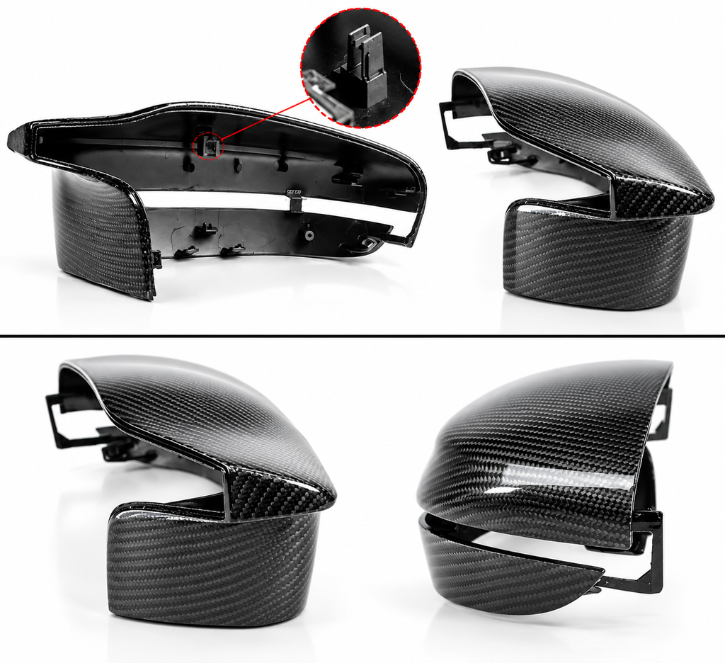 PARA BMW G20 G42 G26 M240i M340i FIBRA DE CARBONO REPUESTO TAPAS ESPEJOS LATERALES