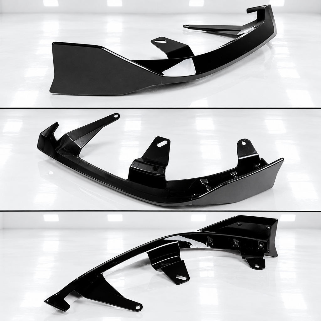 PARA 2024-2026 BMW G60 530I 540I I5 M SPORT MP ESTILO BRILLO NEGRO PARACHOQUES DELANTERO LABIO