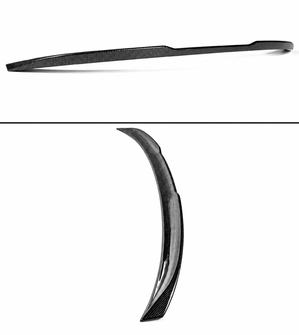 ELEGANTE ALERÓN DE FIBRA DE CARBONO PARA BMW G20 330I G80 M3 19-26 + ALERÓN DE TECHO TRASERO