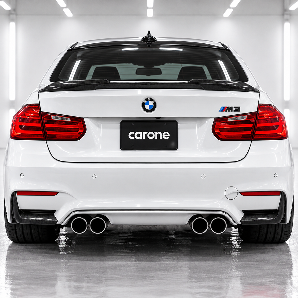 PARA BMW F80 M3 F82 F83 M4 2015-19 FIBRA CARBONO PARACHOQUES TRASERO ESQUINA CENEFA CUBIERTAS