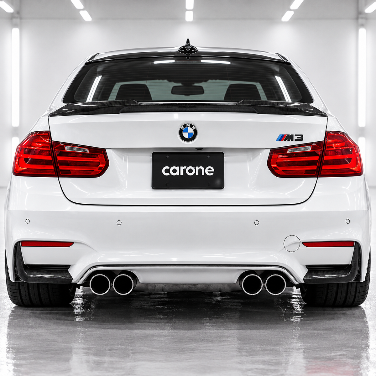 PARA BMW F80 M3 F82 F83 M4 2015-19 FIBRA CARBONO PARACHOQUES TRASERO ESQUINA CENEFA CUBIERTAS