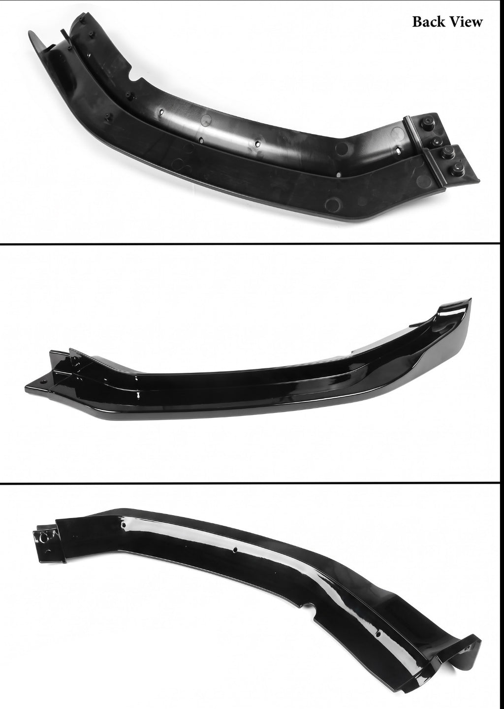 PARA DODGE CHARGER SRT 20-23 CARROCERIA WIDEBODY NEGRO BRILLANTE PARACHOQUES LABIO DELANTERO