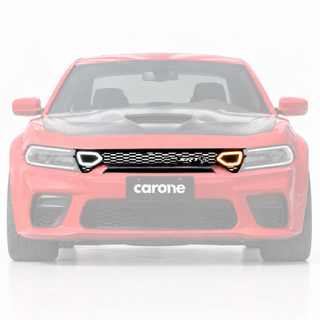 DODGE CHARGER SRT 2020-23 CARROCERÍA WIDEBODY INTERRUPTOR DE HUMO REJILLA SUPERIOR LED