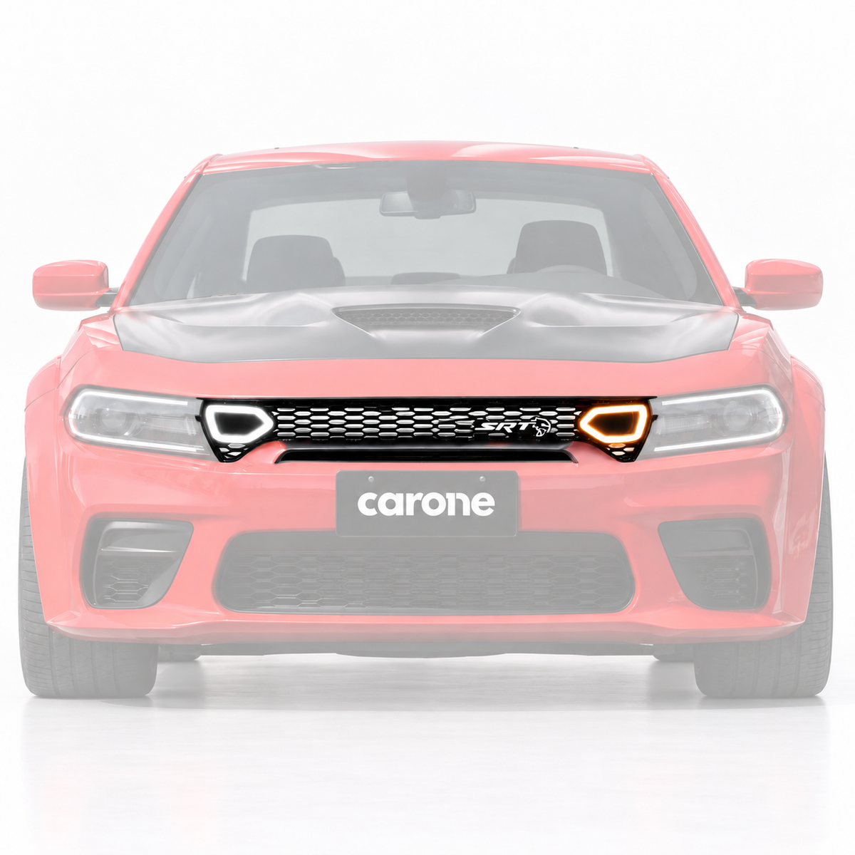 DODGE CHARGER SRT 2020-23 CARROCERÍA WIDEBODY INTERRUPTOR DE HUMO REJILLA SUPERIOR LED