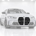 PARA BMW M3 G80 M4 G82 G83 CSL ESTILO PREIMPREGNADO FIBRA DE CARBONO NARIZ REJILLA