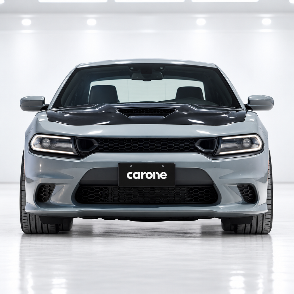 CARGADOR DODGE 15-23 RT SCAT PACK SRT DOBLE SNORKEL DELANTERO SUPERIOR + REJILLA INFERIOR