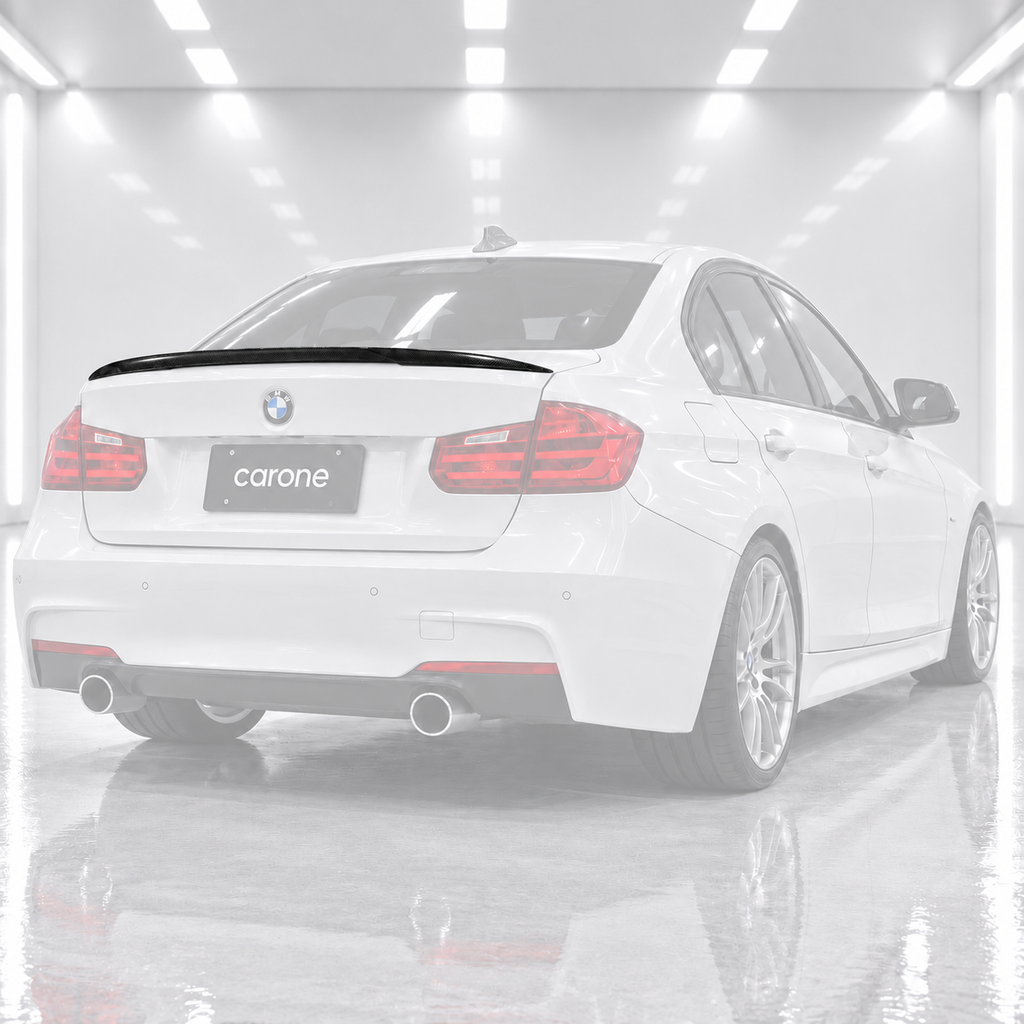 Alerón de tapa de maletero de alto rendimiento de fibra de carbono para BMW F30 y F80 M3 12-18