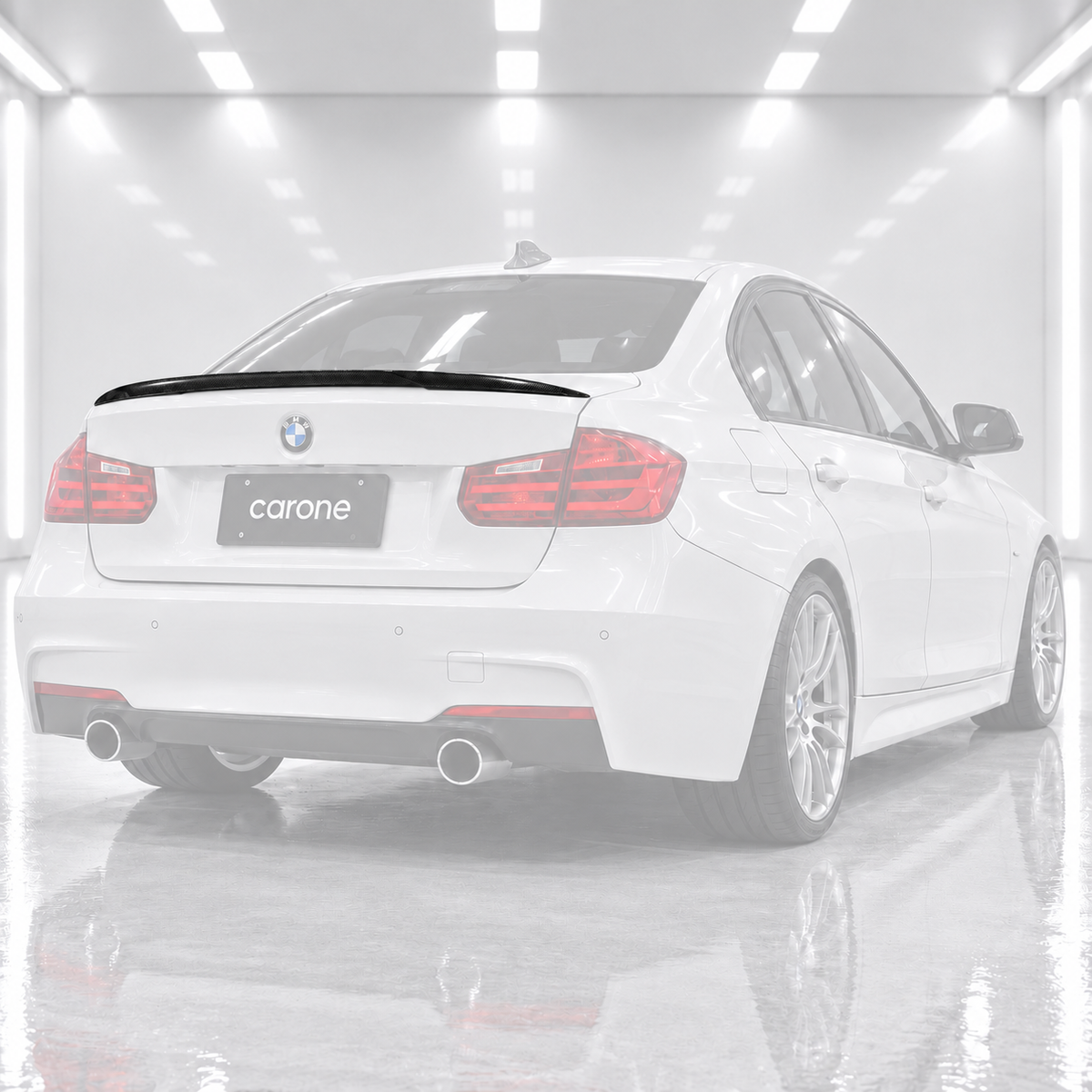 Alerón de tapa de maletero de alto rendimiento de fibra de carbono para BMW F30 y F80 M3 12-18