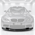 DIVISOR DE LABIOS DE PARACHOQUES DELANTERO DE FIBRA DE CARBONO ESTILO BMW E92 E93 E90 M3 GT4 2008-2013