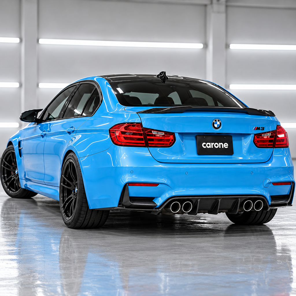 PARA BMW F80 M3 F82 F83 M4 2015-19 FIBRA CARBONO PARACHOQUES TRASERO ESQUINA CENEFA CUBIERTAS