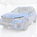 PARA BMW G05 X5 F95 X5M FIBRA CARBONO FARO LÁMPARA PÁRPADO CUBIERTA CEJA 18-2024