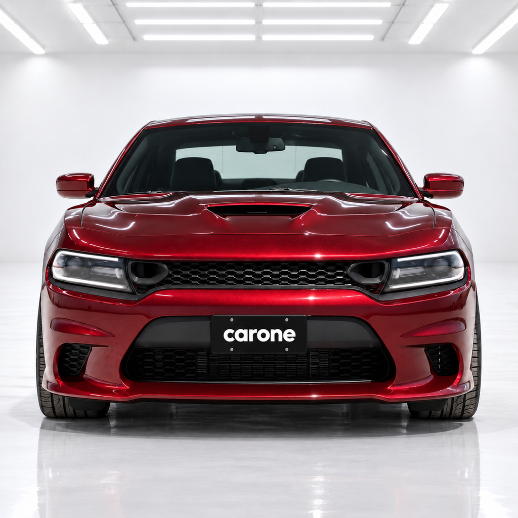 DODGE CHARGER 2015-2023 RT SCAT PACK ESTILO SRT REJILLA DE MALLA DELANTERA CON CONDUCTO DE AIRE