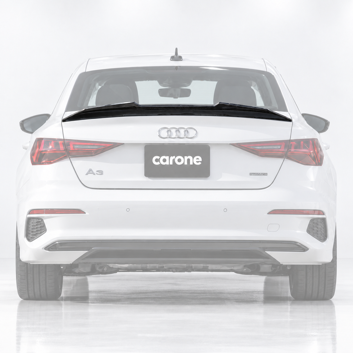 PARA AUDI A3 S3 RS3 2022-2024 SEDÁN 8Y FIBRA DE CARBONO ALERÓN MALETERO