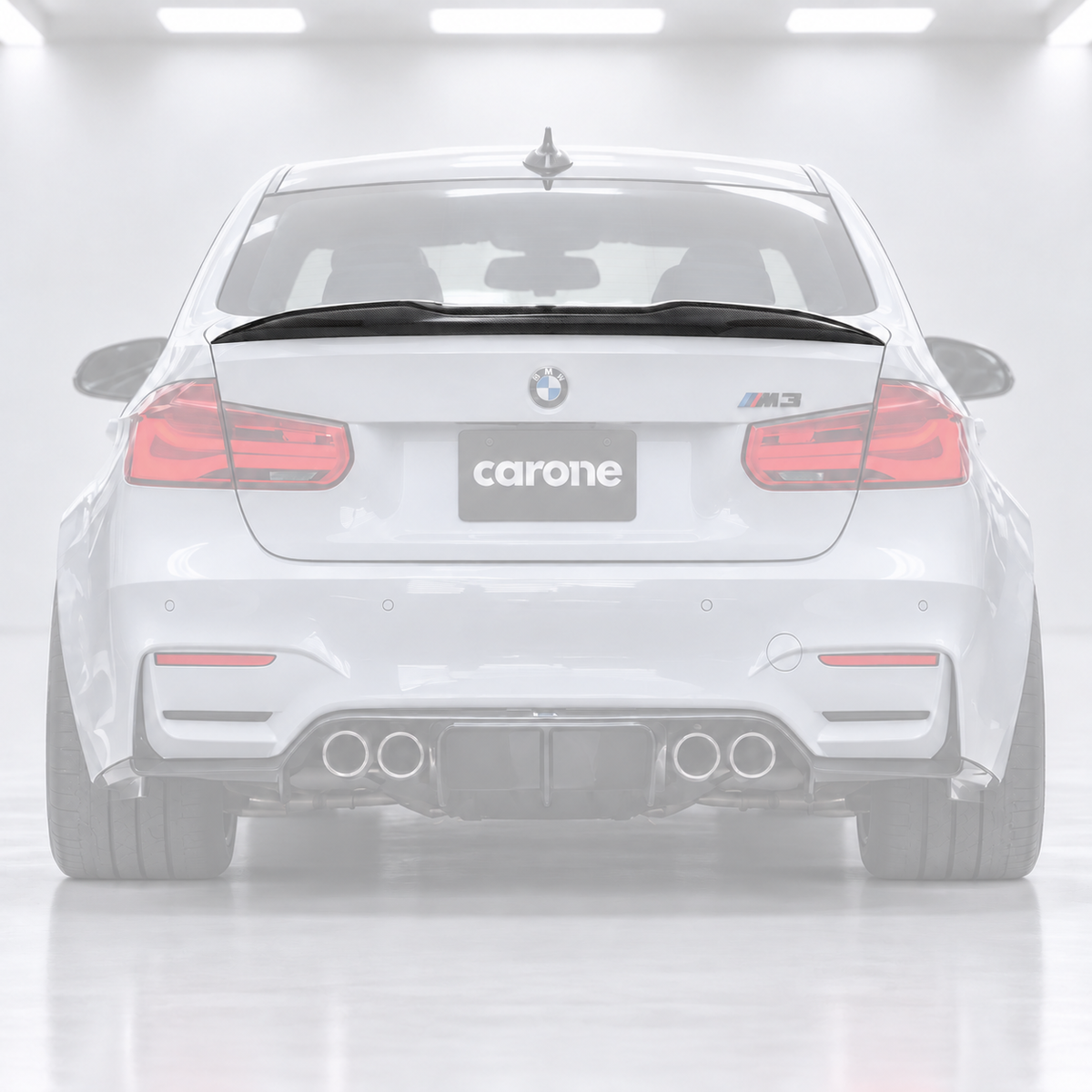 Alerón de maletero de fibra de carbono para BMW F80 M3 2015-18 y 12-18 F30