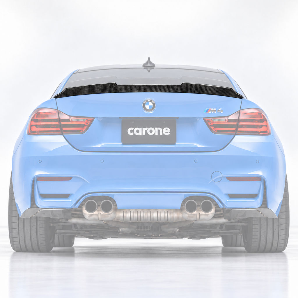 PARA BMW F82 M4 2015-20 HIGH KICK FIBRA DE CARBONO PATO ALERÓN MALETERO ALERÓN