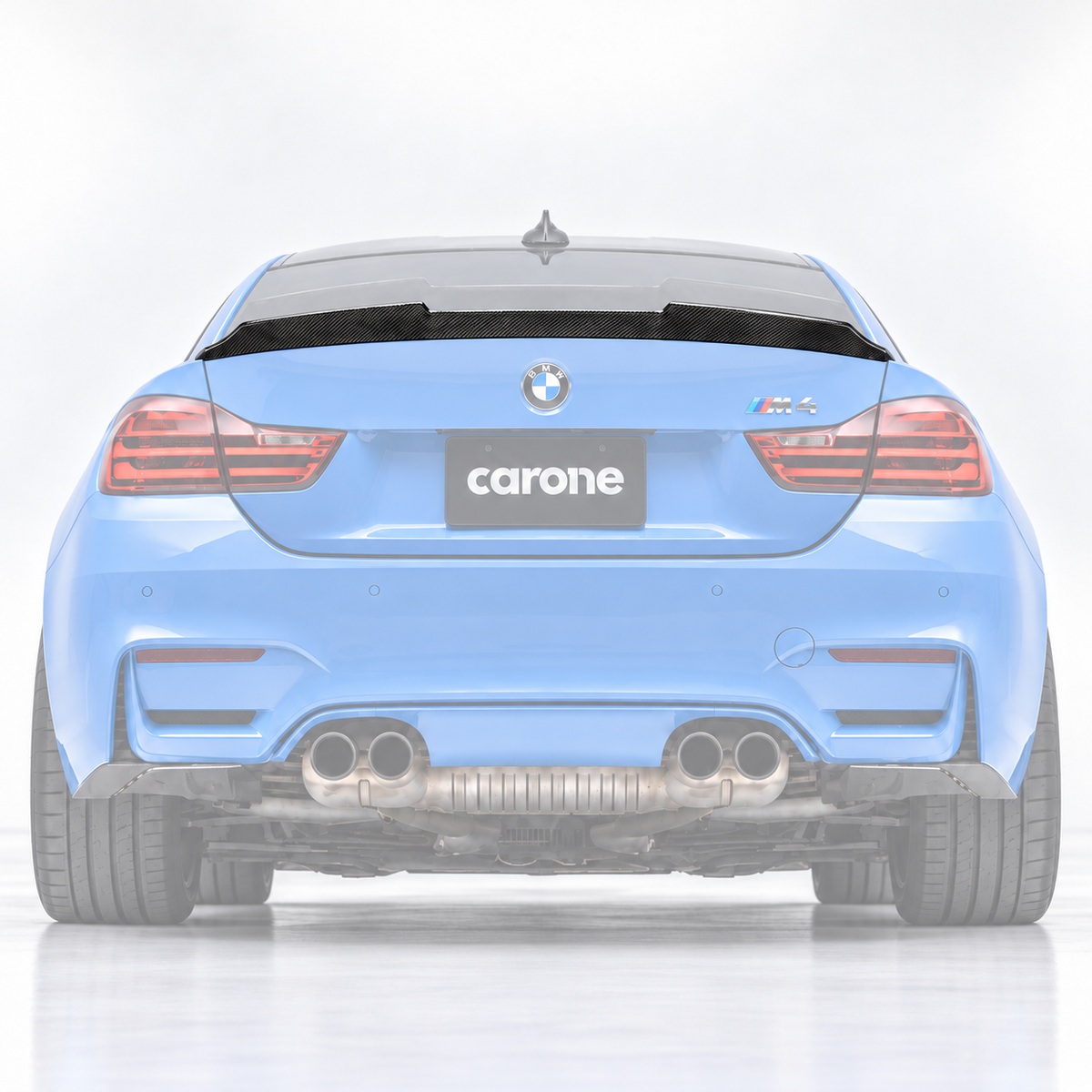 PARA BMW F82 M4 2015-20 HIGH KICK FIBRA DE CARBONO PATO ALERÓN MALETERO ALERÓN