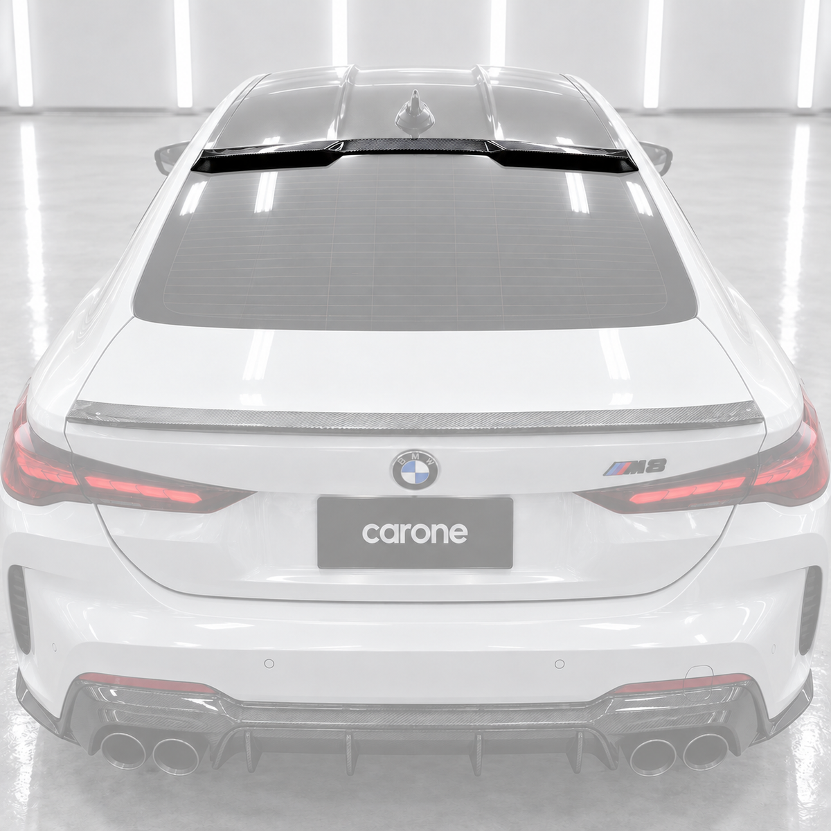 PARA BMW G22 430i M440i G82 M4 COUPE P ESTILO P ALERÓN TECHO FIBRA CARBONO 21-26
