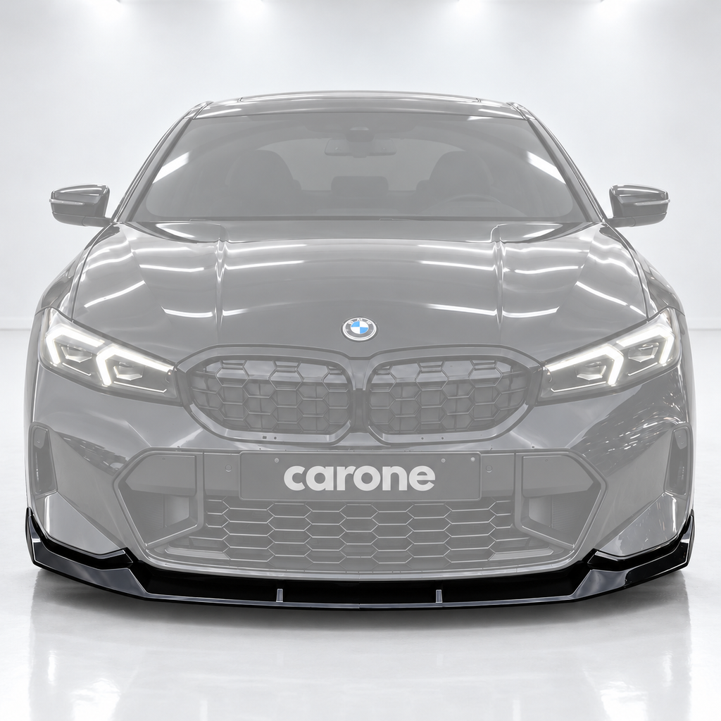 LABIO DE PARACHOQUES DELANTERO NEGRO BRILLANTE PARA BMW M340I 330I M SPORT G20 LCI V 2023-26