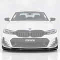PARACHOQUES DELANTERO DE FIBRA DE CARBONO REAL DIVISOR DE LABIOS PARA BMW M340I 330I G20 LCI CTM