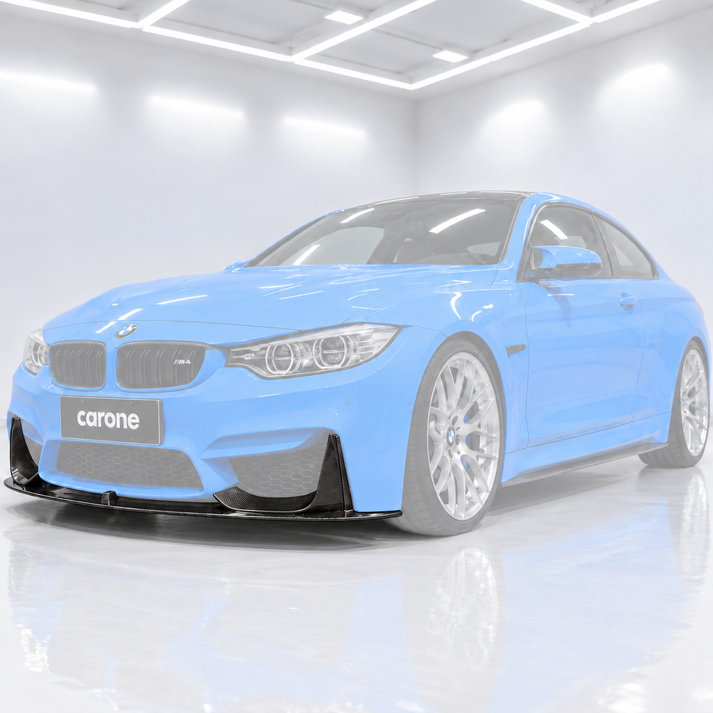 Juego de 2 divisores de fibra de carbono para BMW F80 M3 F82 M4 2015-19 +