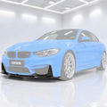 Juego de 2 divisores de fibra de carbono para BMW F80 M3 F82 M4 2015-19 +