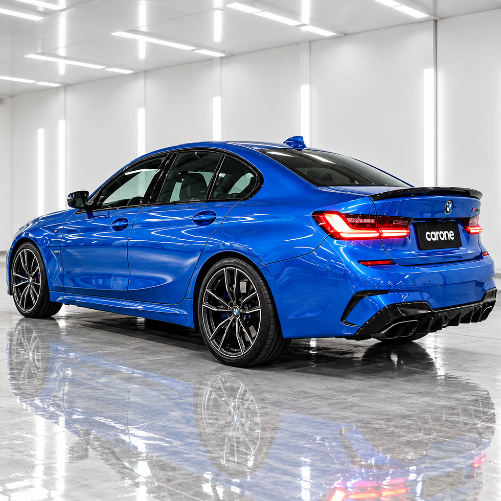 PARA BMW G20 330i M340i M3 G80 19-26 NEGRO BRILLANTE ESTILO RENDIMIENTO ALERÓN MALETERO