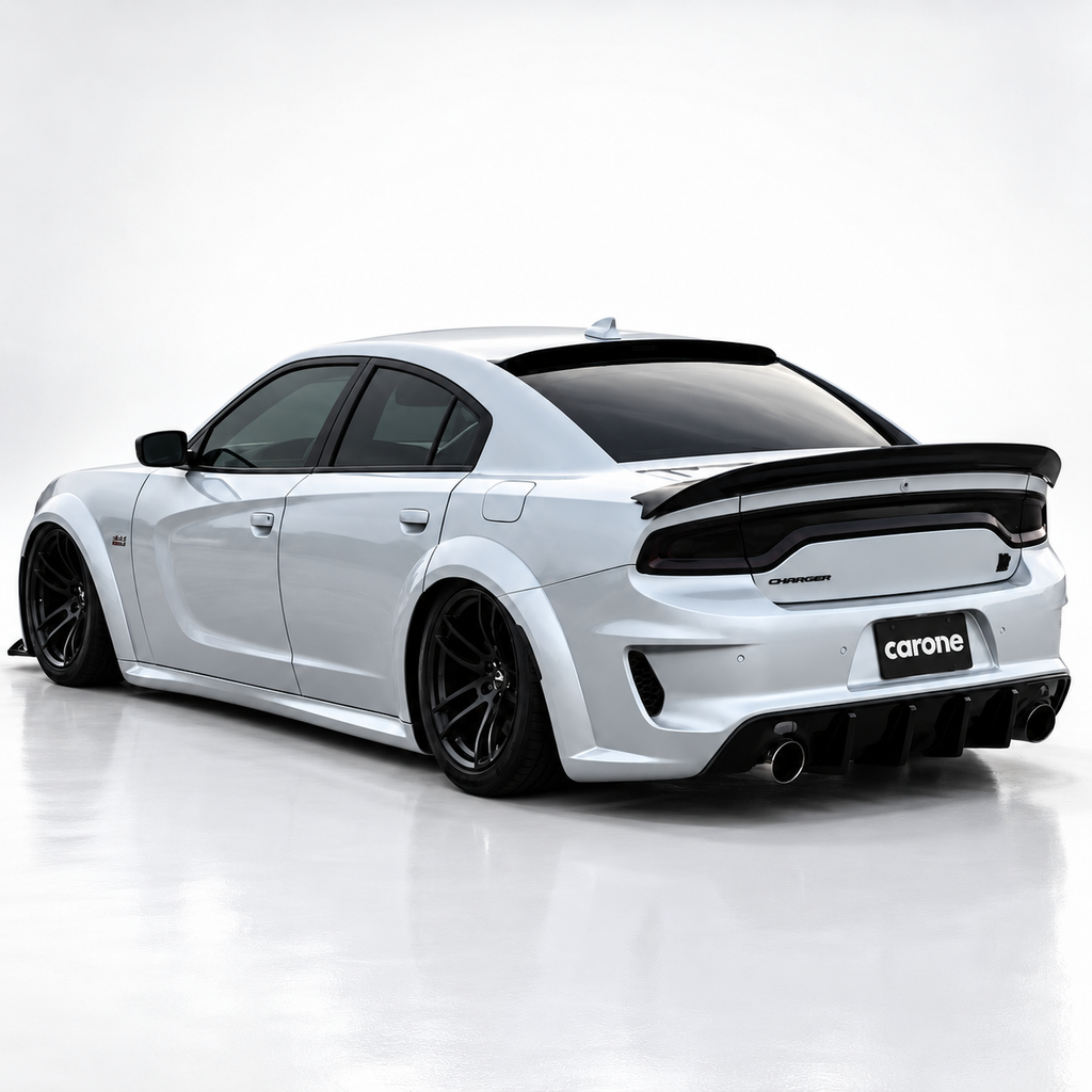 DODGE CHARGER 15-23 ESTILO REDEYE NEGRO MATE ALERÓN MALETERO HIGHKICK