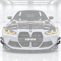 PARACHOQUES DE FIBRA DE CARBONO ESTILO VS CANARD ALETAS DE ALA PARA BMW G80 M3 G82 G83 M4 21-26