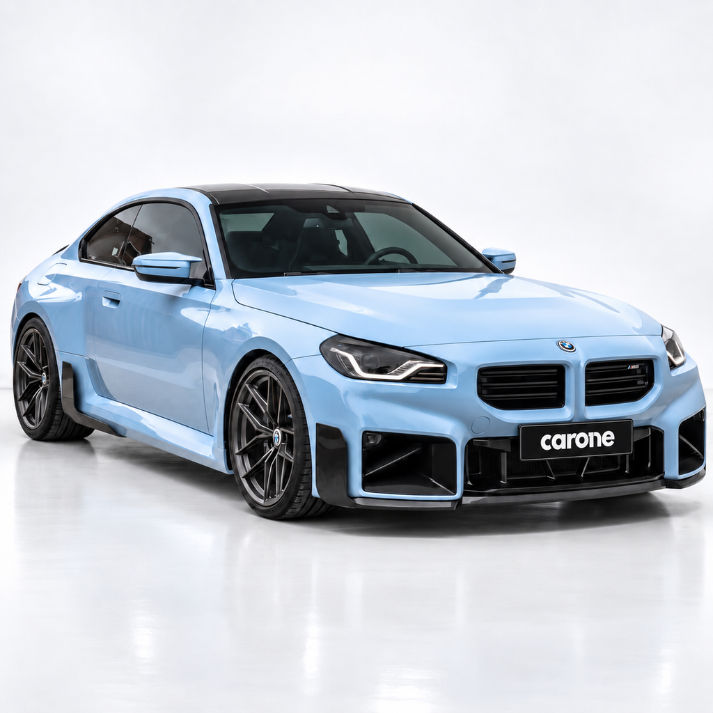PARACHOQUES DELANTERO NEGRO BRILLANTE PARA BMW G87 M2 ESTILO 23-26 REPUESTO VENTILACION CONDUCTO DE AIRE