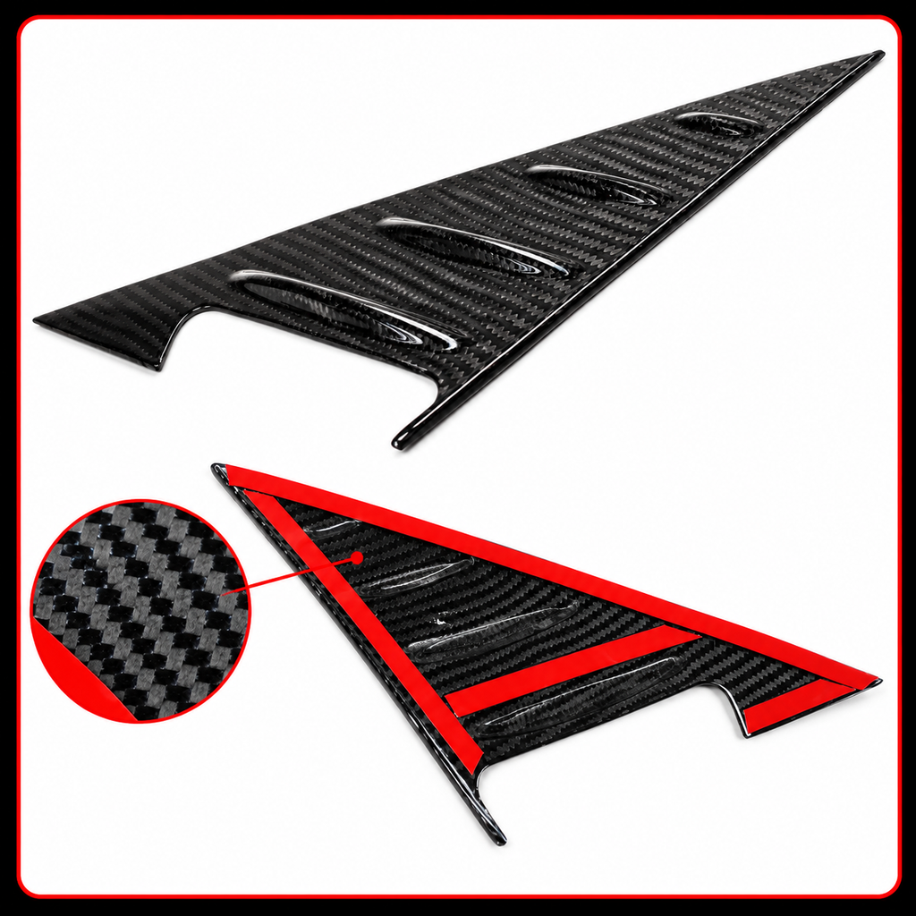 Cubierta base pilar espejo lateral de fibra de carbono completa para BMW G87 M2 G42 230i M240i