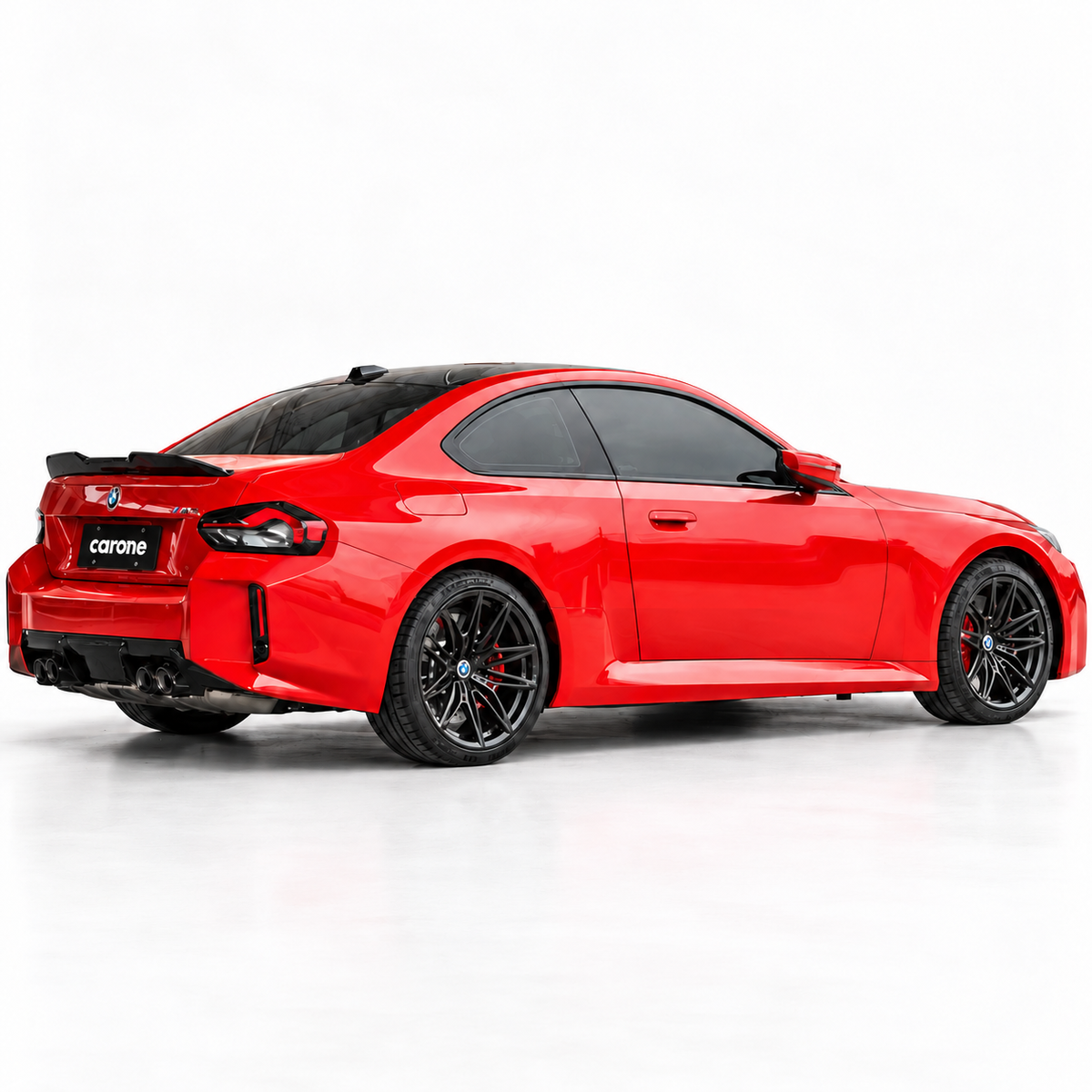 PARA BMW G42 SERIE 2 2022-2026 M240i G87 M2 ESTILO MP ALERÓN MALETERO FIBRA CARBONO