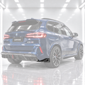 EXTENSION DE PARACHOQUES TRASERO DE FIBRA DE CARBONO PARA BMW F95 X5M 2020-26