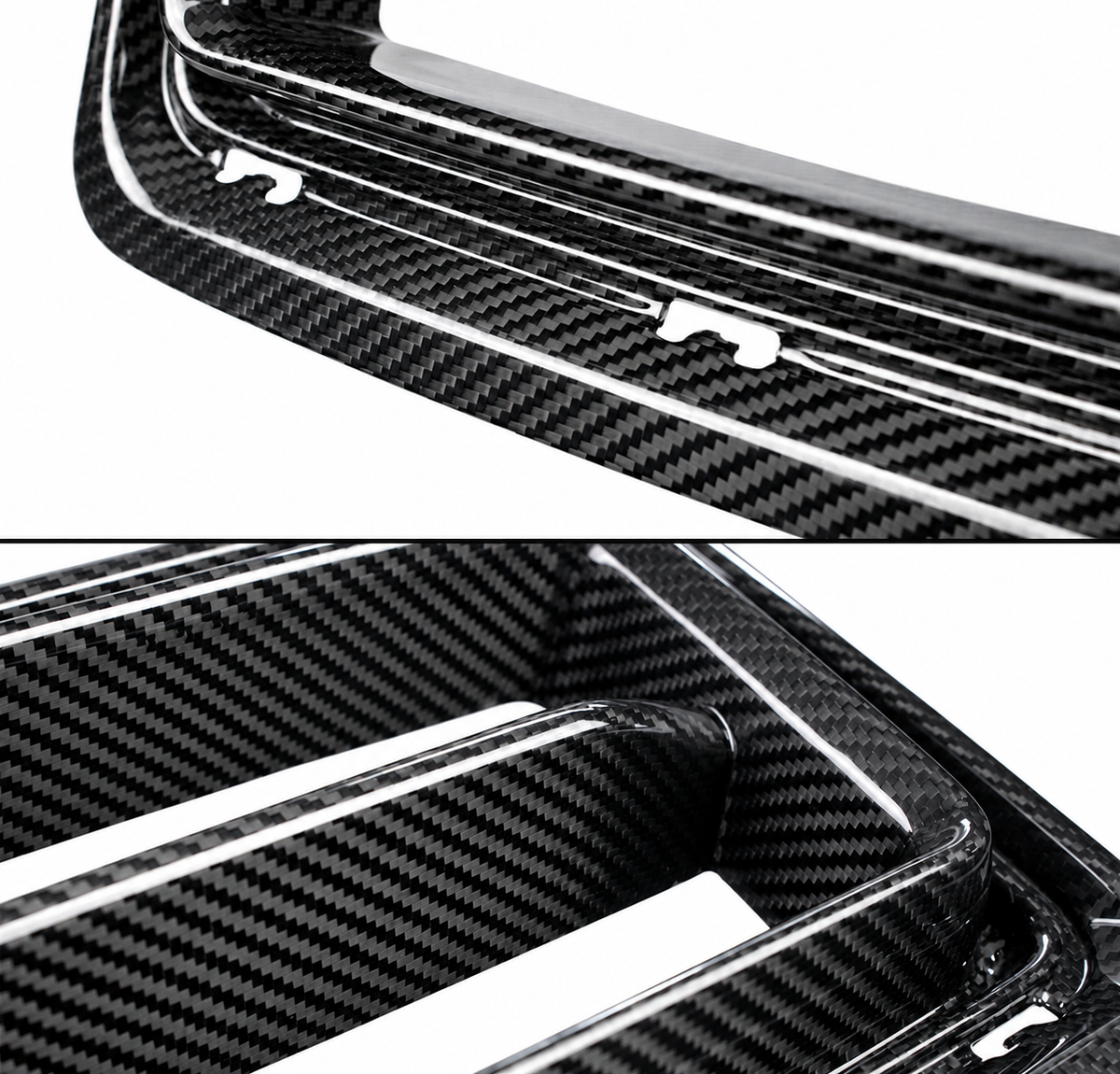 BMW G87 M2 MP ESTILO FIBRA CARBONO SECA NARIZ DELANTERA RIÑÓN PARRILLA 2023-26