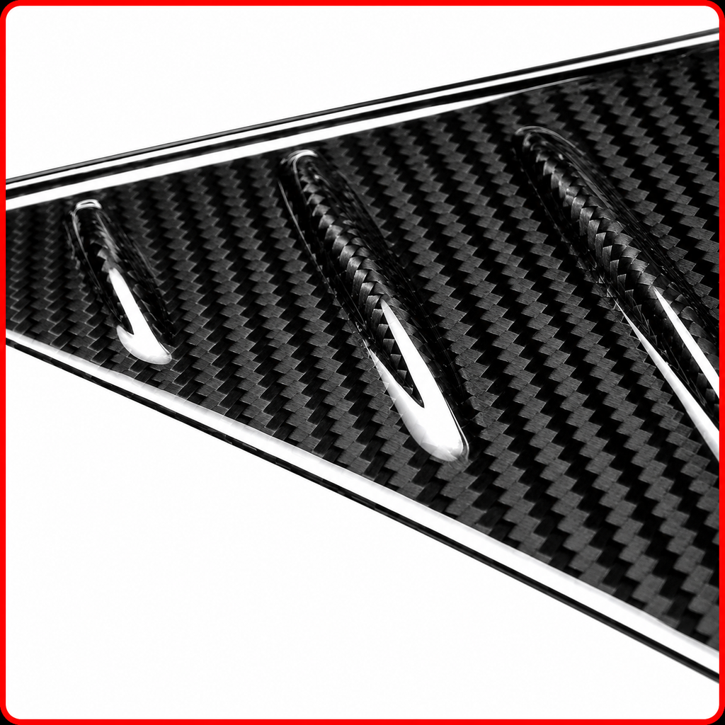 Cubierta base pilar espejo lateral de fibra de carbono completa para BMW G87 M2 G42 230i M240i