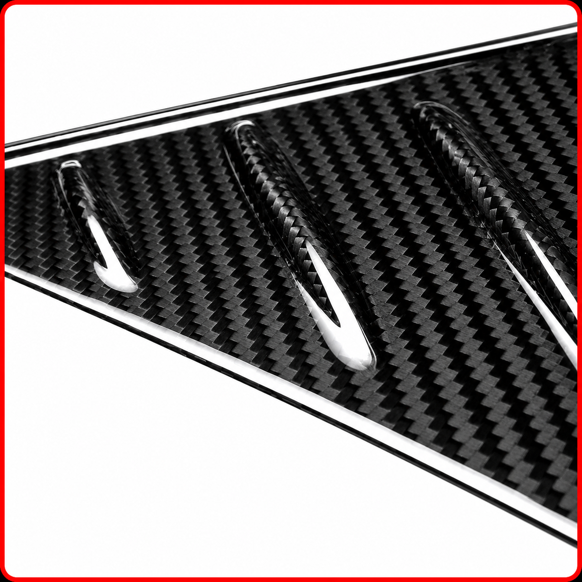 Cubierta base pilar espejo lateral de fibra de carbono completa para BMW G87 M2 G42 230i M240i