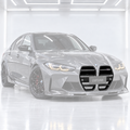 PARA BMW M3 G80 M4 G82 G83 ST STYLE REAL FIBRA CARBONO NARIZ REJILLA 2021-2026