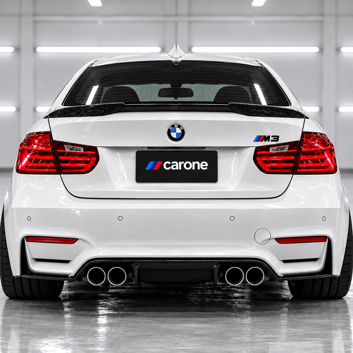 Alerón de maletero de fibra de carbono para BMW F30 335i 328i 340i y F80 M3 2012-18