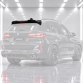 PARA BMW G05 X5 F95 X5M ESTILO MP 19-25 NEGRO BRILLANTE TECHO EXTENDIDO ALERÓN TAPA ALA