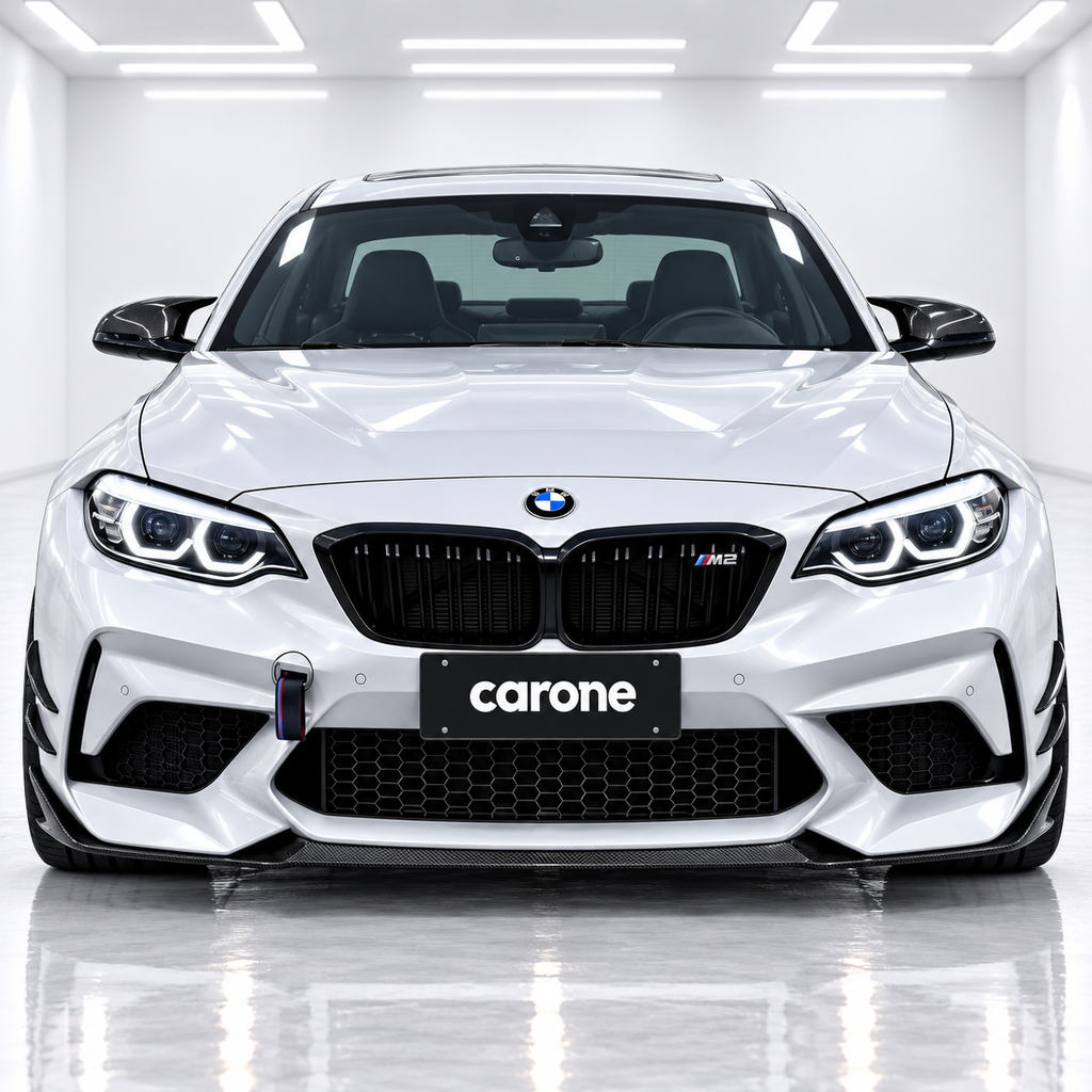 LABIO DE PARACHOQUES DELANTERO DE FIBRA DE CARBONO PARA BMW F87 M2 COMPETITION 19-21