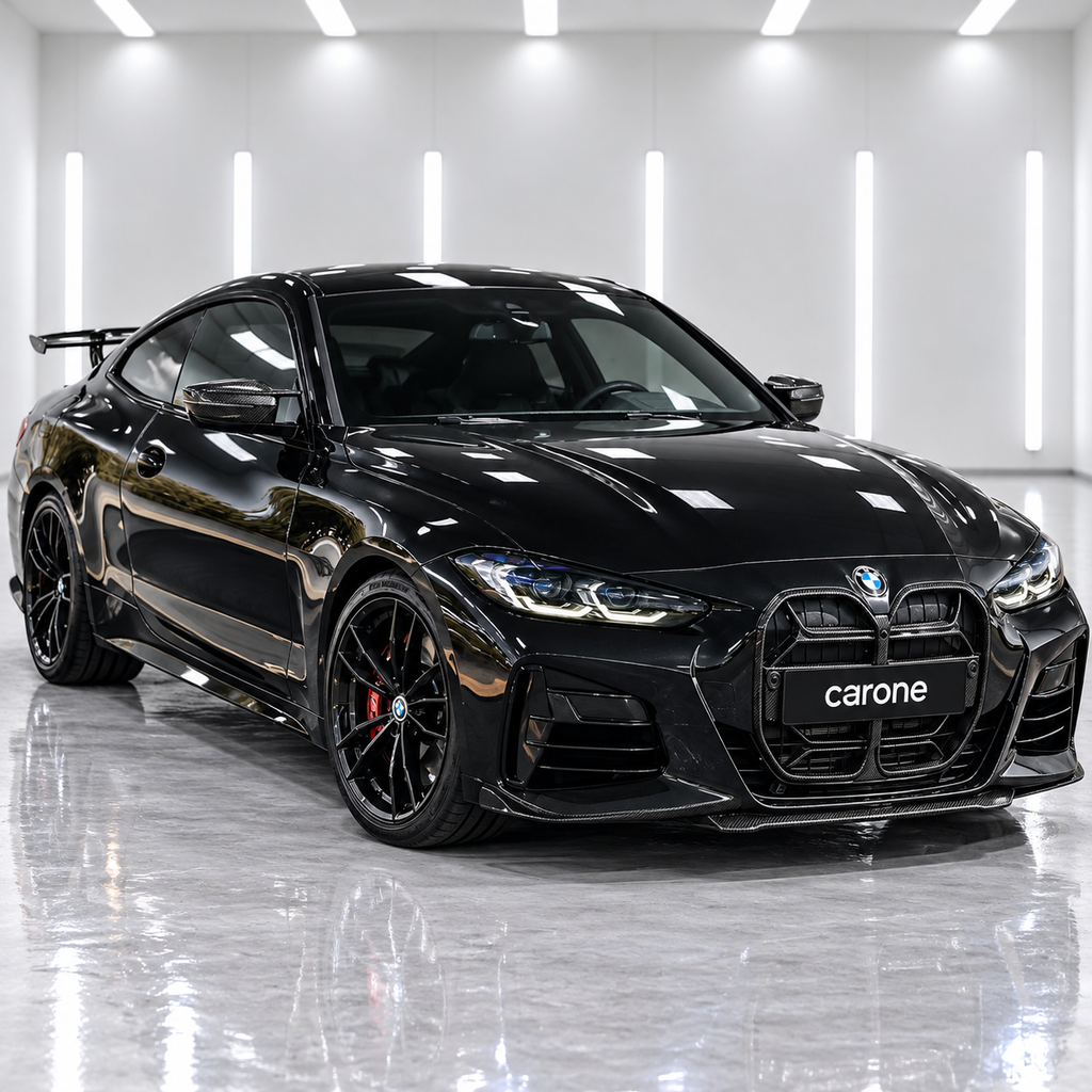 PARRILLA DE NARIZ DE FIBRA DE CARBONO COMPLETO ESTILO CSL 21-26 BMW G22 G23 430I M440I