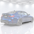 PARA BMW G80 M3 V2 2021-26 FIBRA CARBONO FALDÓN EXTENSIÓN LATERAL DIVISOR REPUESTO