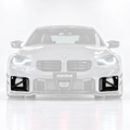 PARACHOQUES DELANTERO NEGRO BRILLANTE PARA BMW G87 M2 ESTILO 23-26 REPUESTO VENTILACION CONDUCTO DE AIRE