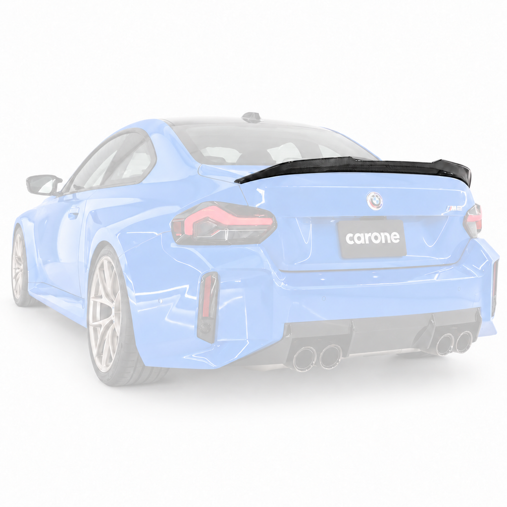 BMW G42 SERIE 2 2022-2026 M240i G87 M2 ALERÓN MALETERO FIBRA CARBONO ESTILO PSM