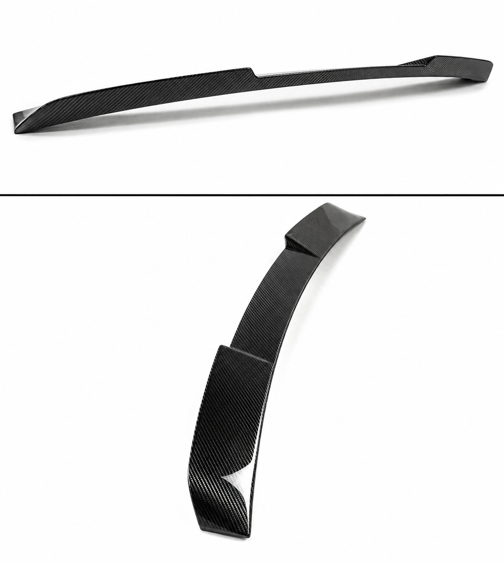 Alerón de techo ventana trasera de fibra de carbono estilo V para BMW G42 2 Series G87 M2 22-26