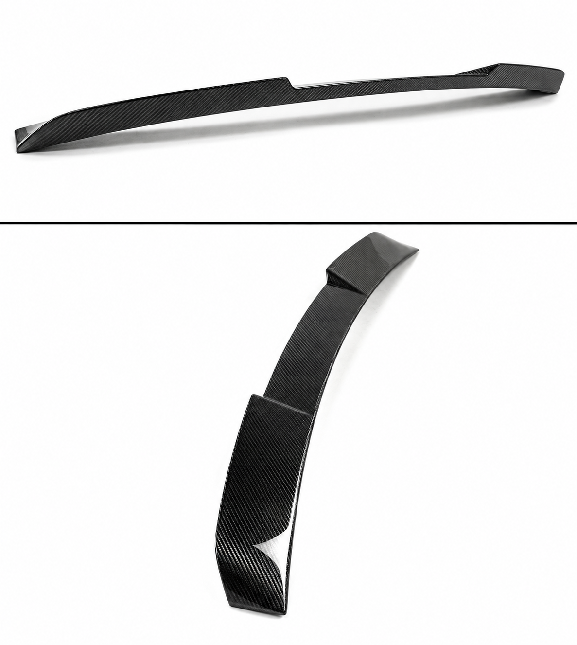 Alerón de techo ventana trasera de fibra de carbono estilo V para BMW G42 2 Series G87 M2 22-26