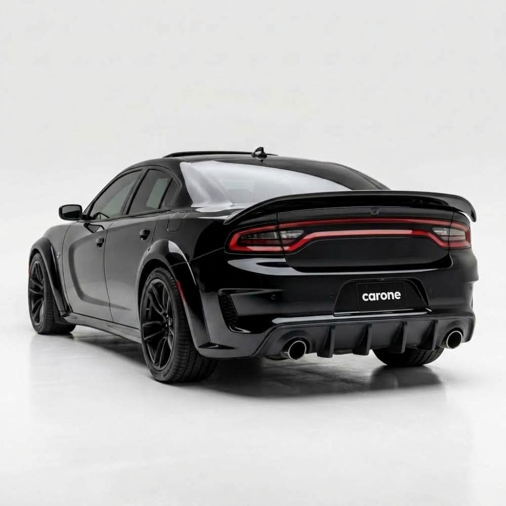 DODGE CHARGER 15-23 AMPP ESTILO REDEYE BRILLO NEGRO ALERÓN MALETERO HIGHKICK