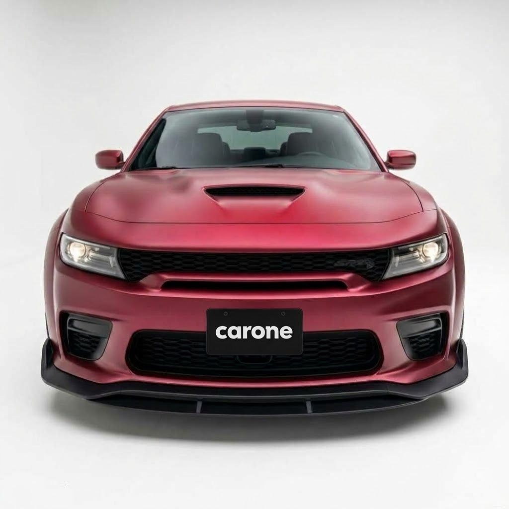 Dodge Charger SRT Widebody 2020-2023 Divisor de labios para paracoques delantero de doble cubierta