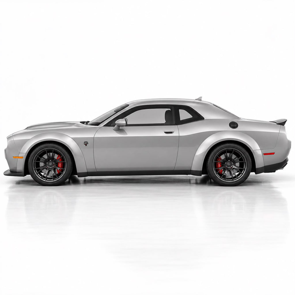 KIT DE LLAMARADAS DE GUARDABARROS ESTILO DEMONIO PARA 15-23 DODGE CHALLENGER V6 3,6 L SXT GT