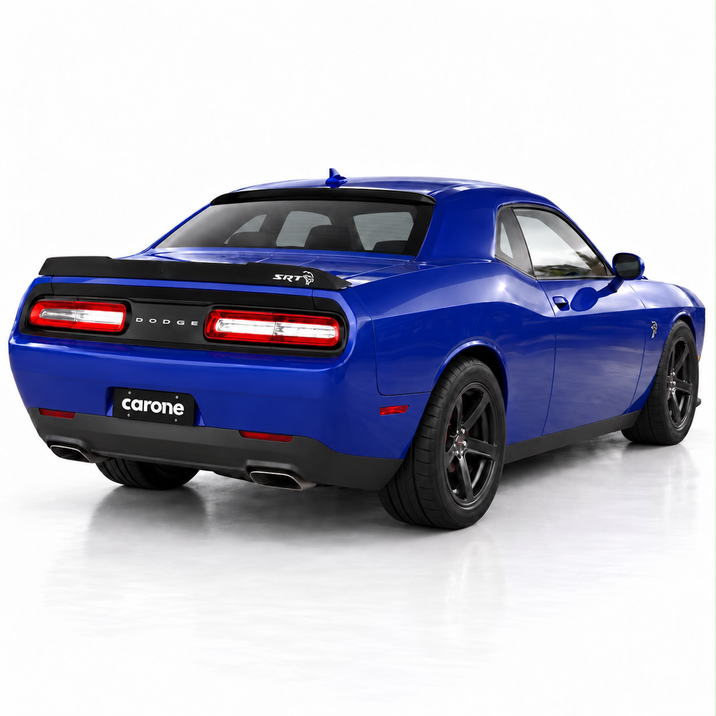 Alerón de techo ventana trasera negro brillante para Dodge Challenger SRT Hellcat 2008-2023