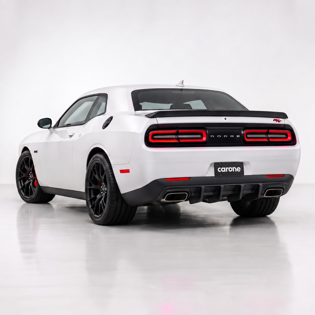 Cenefa difusora de parachoques trasero aleta de tiburón para Dodge Challenger Performance GT/SXT 2015-23